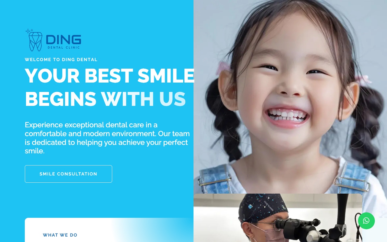 dingdental.com.my homepage